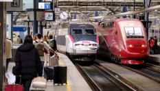 Imagen de archivo de una estación de tren en Bruselas (Bélgica).