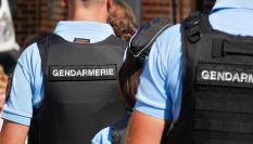 Imagen de archivo de varios agentes de la Gendarmería francesa.