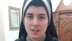 Sor Marta, en su vídeo de TikTok en el que anima a decir 'Feliz Navidad'.
