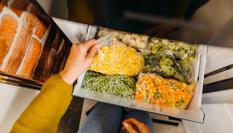 Verduras congeladas.