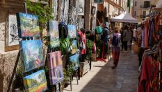 Mercadillo de la localidad mallorquina de Sineu