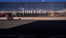 Parte del muro que separa Estados Unidos y México.