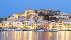 Imagen de archivo del casco viejo de Ibiza (Baleares).