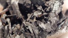 Mineral de wolframio (tungsteno) en una imagen de archivo.