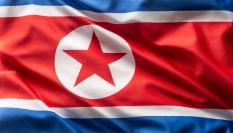 Bandera de Corea del Norte