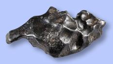 Imagen de archivo de hierro meteorítico.