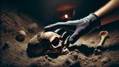 Recreación de una calavera oculta