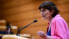 La senadora del BNG Carme da Silva, en una imagen de archivo en el Senado.