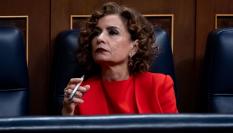 María Jesús Montero, ministra de Hacienda, en una imagen de archivo en el Congreso.