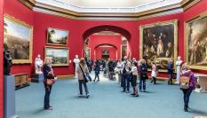 Exposición en el Museo Nacional de Escocia.