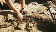 Un arqueólogo, en una imagen de archivo