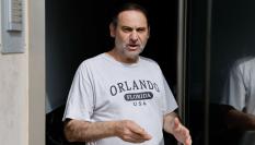 El exministro José Luis Ábalos, tras un registro de la UCO en su domicilio en València.