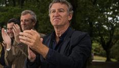 El líder del PP, Alberto Núñez Feijóo, este domingo