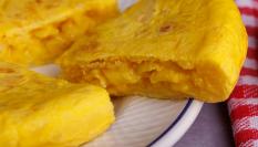 Imagen de archivo de una tortilla de patata.