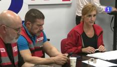 La exconsellera de Emergencias valenciana Salomé Pradas, en las imágenes facilitadas por 'Á Punt' de la reunión del Cecopi del día de la dana y emitidas por TVE.