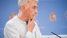 El diputado Oskar Matute (EH Bildu), en una imagen de archivo.