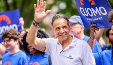 Andrew Cuomo, en un acto de campaña