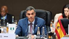 Foto de Pedro Sánchez en la cumbre del G-20.