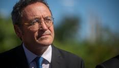 El entonces fiscal general del Estado, Álvaro García Ortiz, el 22 de septiembre de 2025 en Sant Adrià de Besòs, (Barcelona).