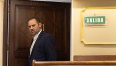 José Luis Ábalos, abatido en una imagen en el Congreso este mes de julio