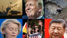 Algunos de los protagonistas de la política internacional en 2026.