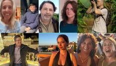 Algunas de las víctimas del fatal accidente ferroviario en Adamuz (Córdoba)