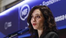 La presidenta de la Comunidad de Madrid, Isabel Díaz Ayuso