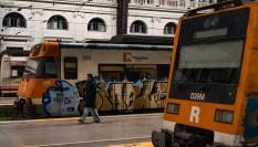 Tren de Rodalies en Cataluña