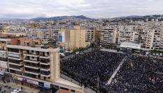 Beirut lleno de protestantes por la guerra