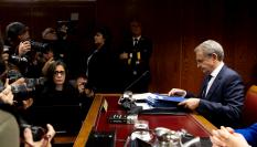 El expresidente del Gobierno, José Luis Rodríguez Zapatero, en la comisión del 'caso Koldo'.