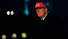 El presidente de EEUU, Donald Trump, regresa a la Casa Blanca desde Florida, tras el inicio de la guerra con Irán, el 1 de marzo de 2026.