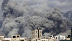 Bombardeo sobre Teherán (Irán) el 1 de marzo de 2026