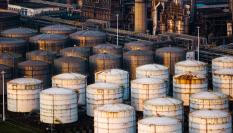 Barriles de petróleo en China