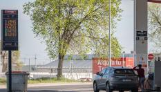Una gasolinera de Madrid