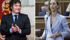 Javier Milei y Cayetana Alvarez de Toledo