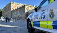 Coche policial sueco.