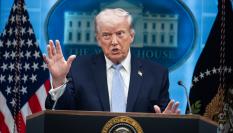 El presidente de EEUU, Donald Trump.