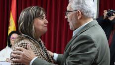 Imagen de archivo de la toma de posesión de la edila lucense María Reigosa, quien manifestó en una entrevista que podría apoyar al PP en una moción de censura municipal.