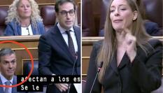 Ester Muñoz junto a Cuerpo y Sánchez