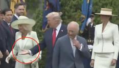Camila, Trump, Carlos III y Melania en la Casa Blanca