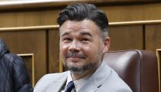 Gabriel Rufián, en el Congreso de los Diputados