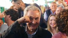 El expresidente del Gobierno español, José Luis Rodríguez Zapatero, participa en un acto de campaña en Cártama (Málaga), el 1 de mayo de 2026.