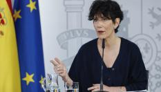 La portavoz del Gobierno, Elma Saiz.