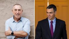Joan Baldoví y Pedro Sánchez, en una imagen de archivo.