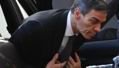 El presidente del Gobierno, Pedro Sánchez, este miércoles en Roma