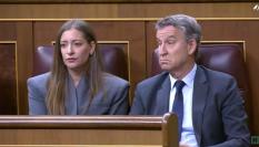Ester Muñoz y Feijóo en el Congreso