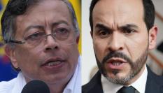 El presidente de Colombia, Gustavo Petro, y el candidato a la presidencia por la ultraderecha, Abelardo de la Espriella, en sendas imágenes de archivo.