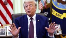 El presidente Donald Trump, en el Despacho Oval.