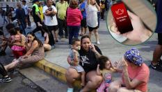 Terremoto y alerta en el móvil