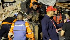 Edificio colapsa en el terremoto de Venezuela